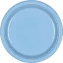 Plastic Plates Pink 9"