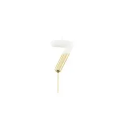 Numeral Metal Candle (7)  9Cm   