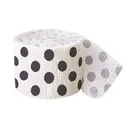 Crepe Streamer 30 ft - Dots