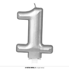 Metallic Candle 8 cm-No 1