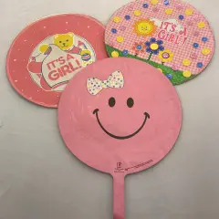 9 Inch Round Mylar Balloon-It's A Girl