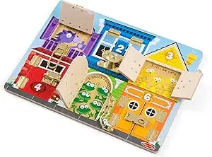  LATCHES WOODEN ACTIVITY BOARD