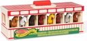  TAKE-ALONG SHOW-HORSE STABLE PLAY SET