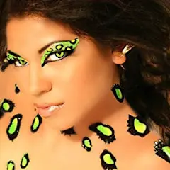 ملصقات ووشوم للجسم بتصميم قطط