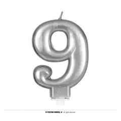 Metallic Candle 8Cm-No 9