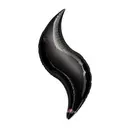 36" Curve - Flat Gold