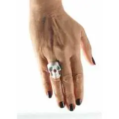Skeleton Skull Ring
