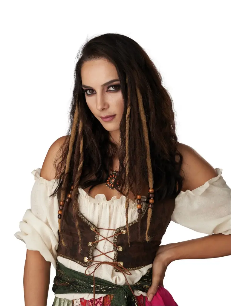 Clip-In Dreads-Brown