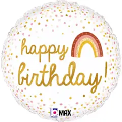 18 inch Boho Birthday balloon