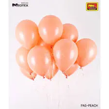 Balloons 100 pcs orange colour