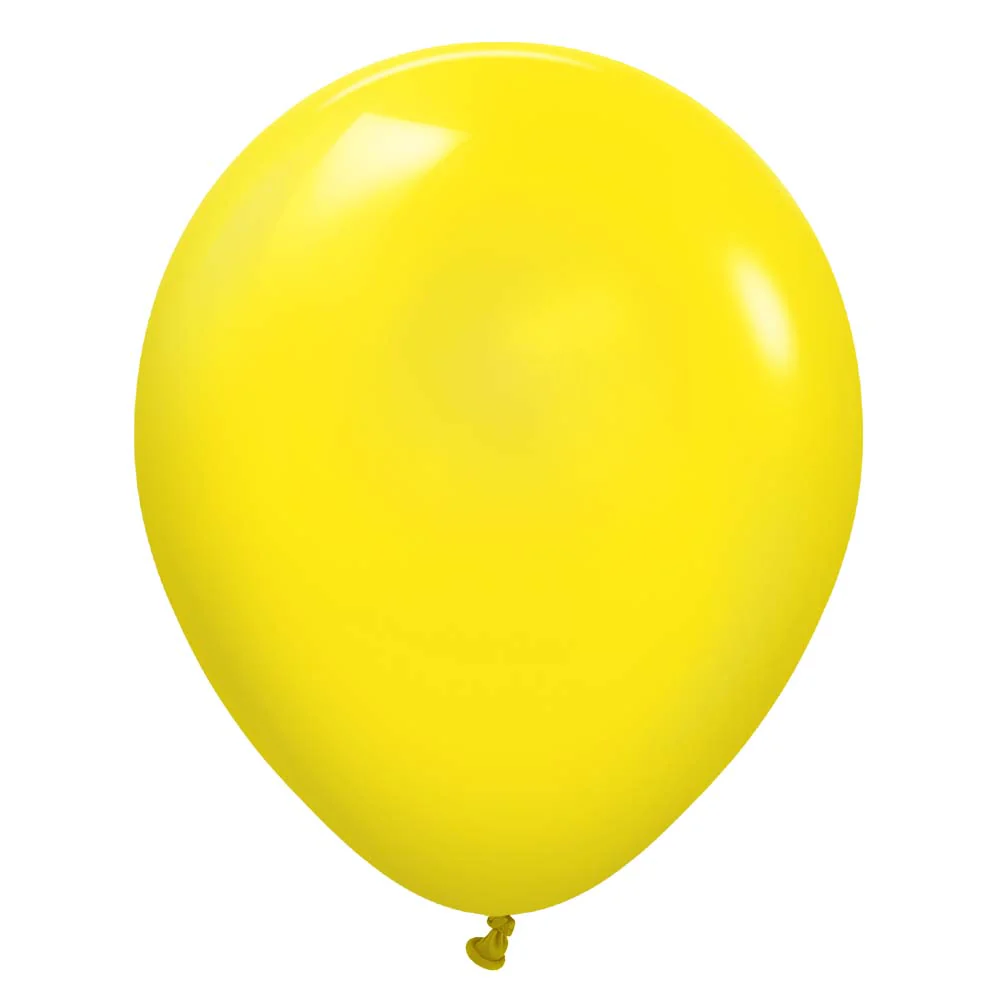 Balloons 100 pcs Yellow colour 