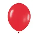 12 Inch Betallic Linkoloon Latex Balloons 50ct-Red