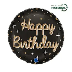  18 inch Sparkling Birthday Foil balloon 