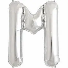 34 Inch Airfill Balloon Letter M 