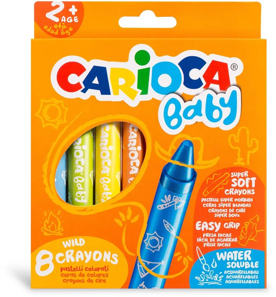 Carioca Baby Crayons 