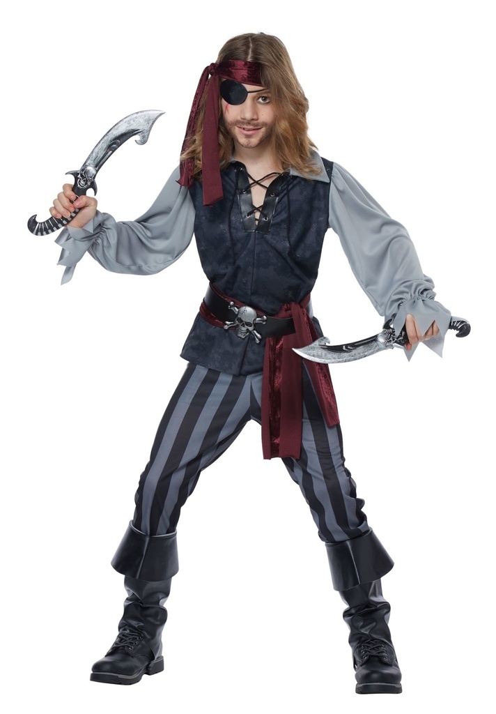 Sea Scoundrel Kids Costume