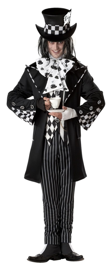Dark Mad Hatter Men's Costume