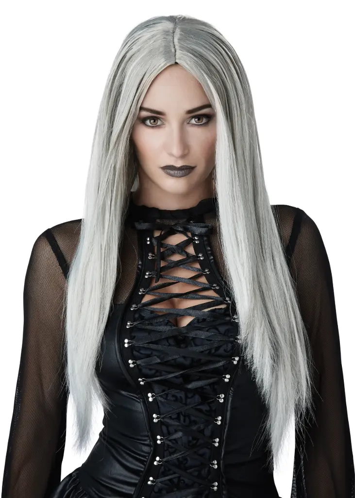 Gothic Matriarch Wig-White
