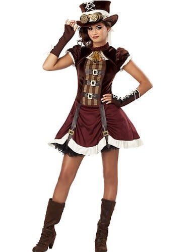 Steampunk Girl Women's Costume