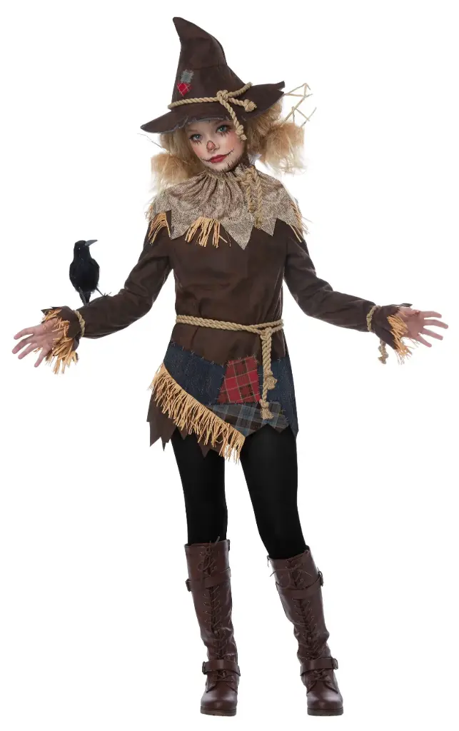 Creepy Scarecrow Teen Girl