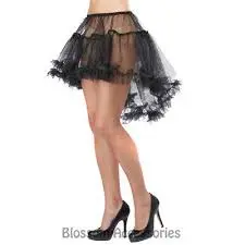 HI - LOW PETTISKIRT/ADULT  BLACK