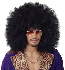 Super Jumbo Afro Wig-Black