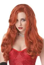 Silver Screen Sinsation Wig-Red