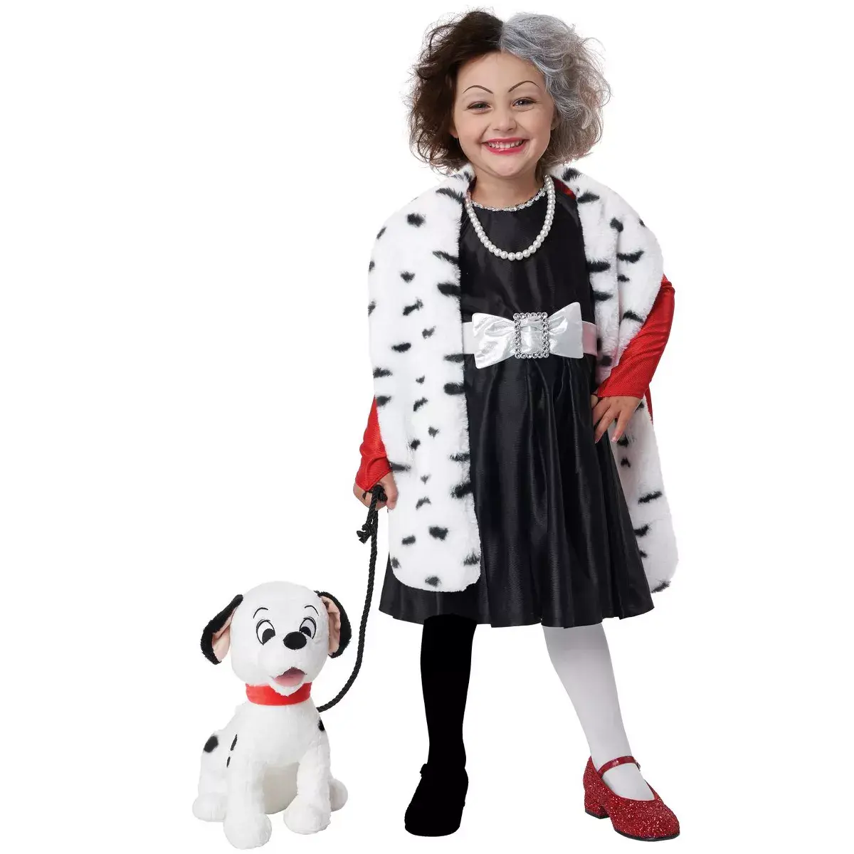 Dalmatian Diva Girls Costume