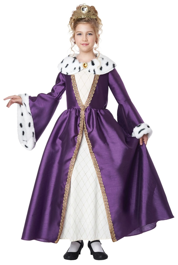 Queen For A Day Girls Costume