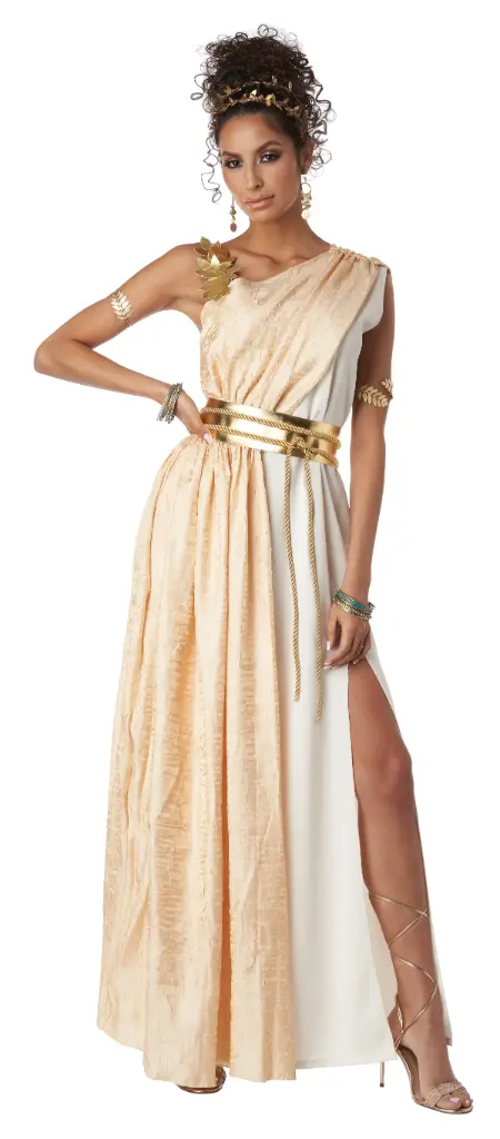 Golden Greek Goddess Women's Costume