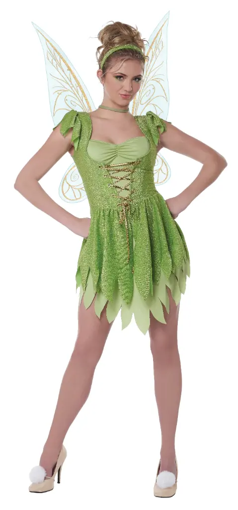 Classic Tinkerbell Costume Elves & Fairies