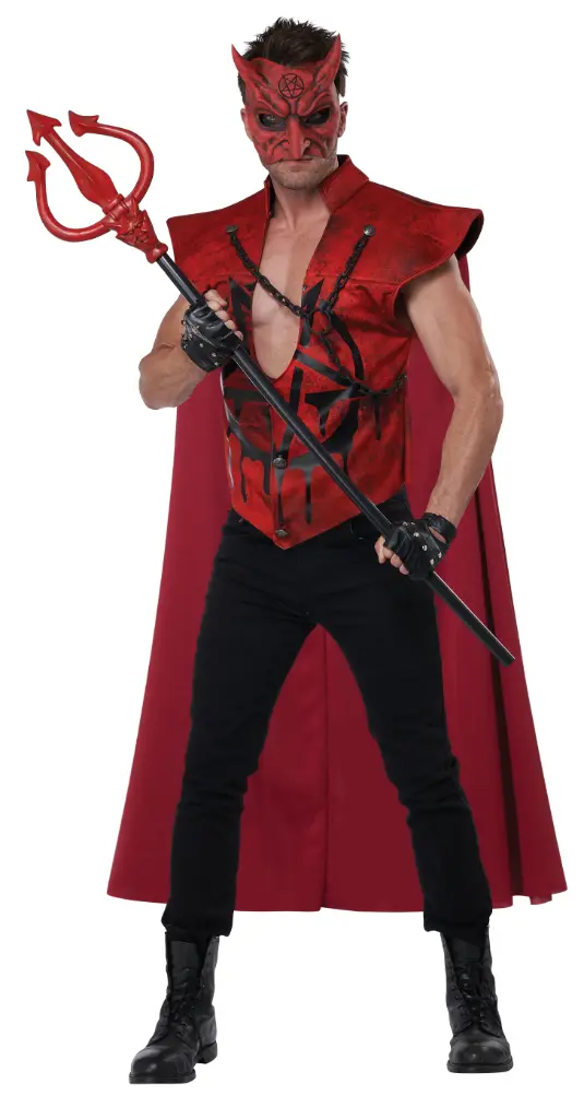 Hot As Hell Costume Devil , Scary