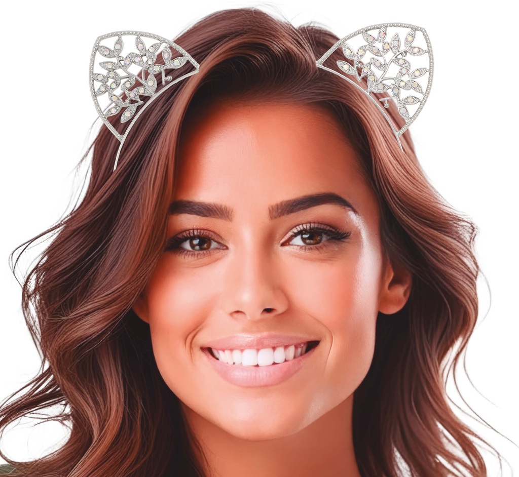 Cat Headband, Metal