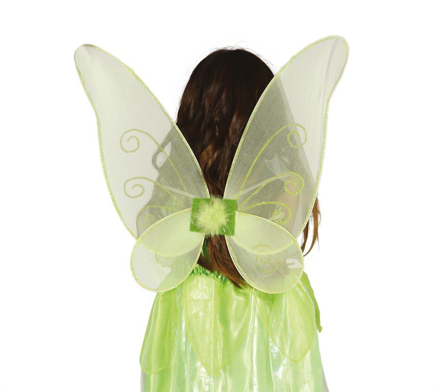 Green Butterfly Wings, 40x45 Cm