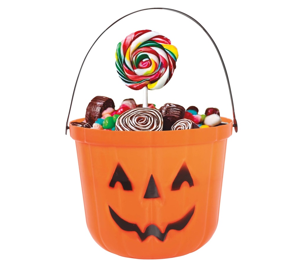 Pumpkin Orange Bucket 20 Cm