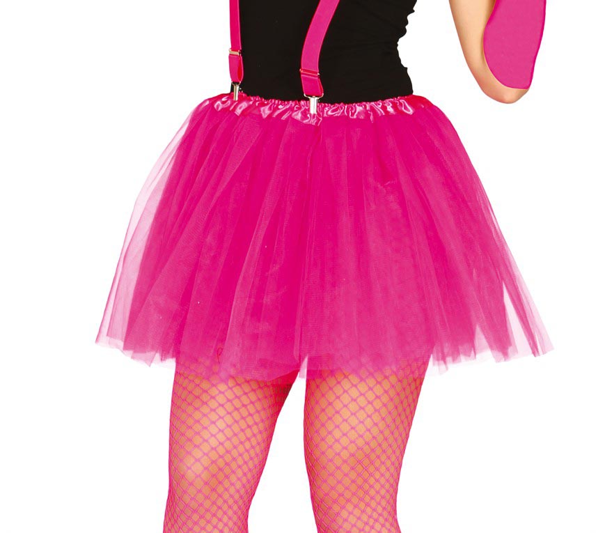 Woman Neon Fuchsia Tutu 40 Cm