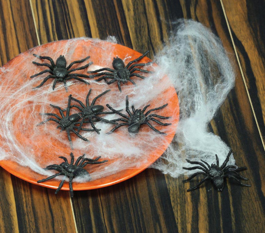 Bag: 8 Spiders, 6 Cm