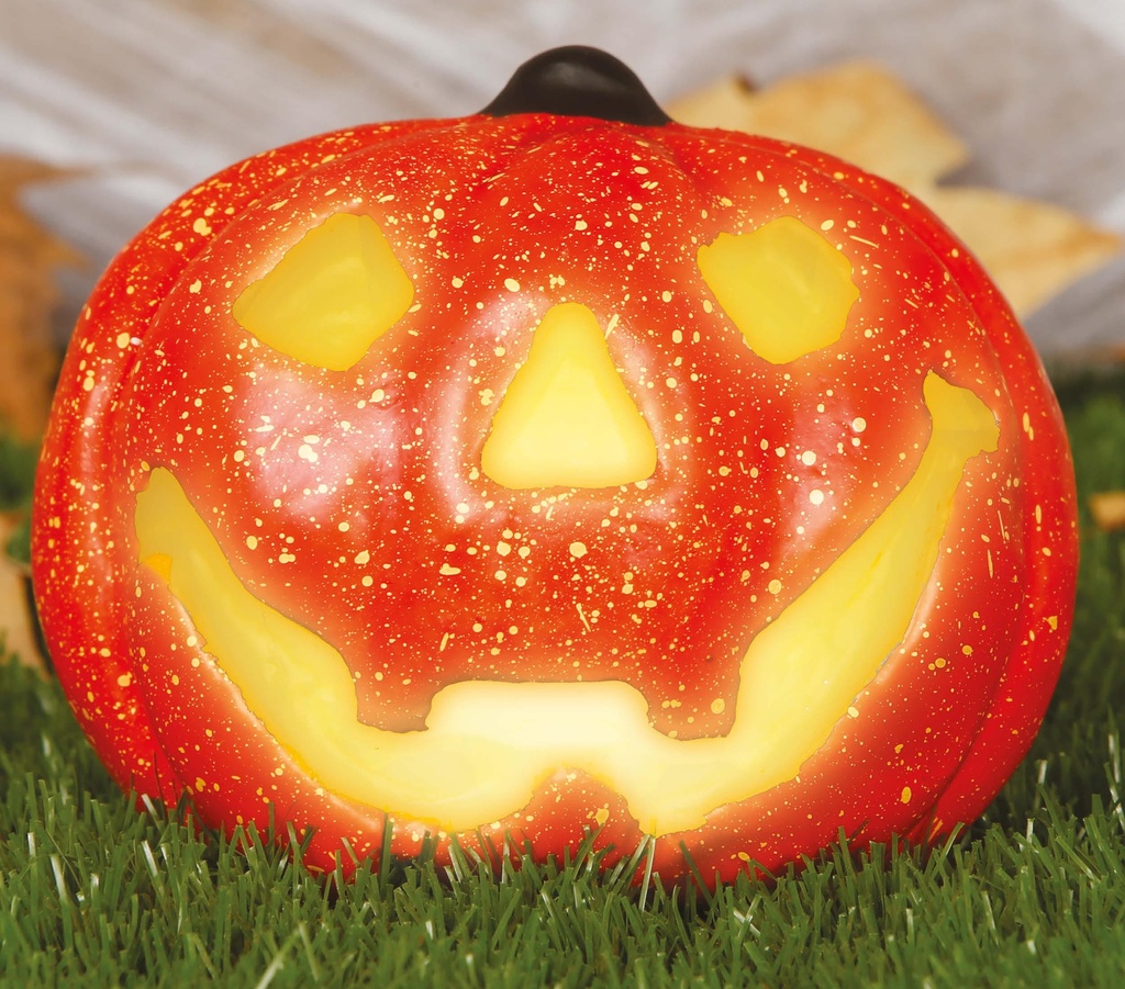 يقطينة مع إضاءة (17) سم