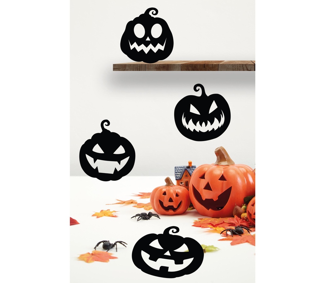 Silhouettes 4 Black Pumpkins, Paper