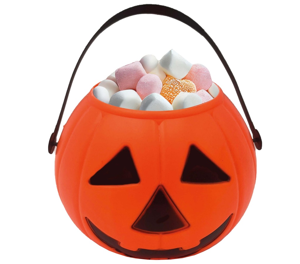 Basket Pumpkin, Orange, 15 Cms