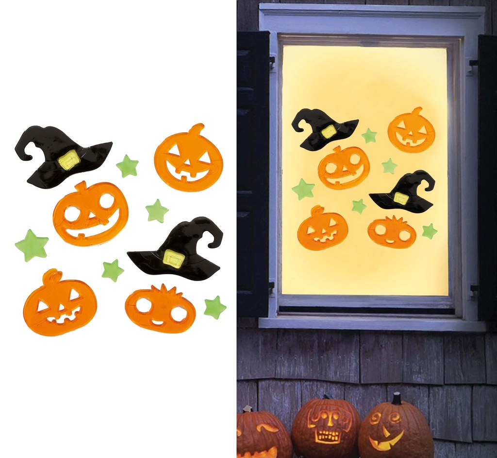 ملصقات جل يقطين وقبعات (20X25) سم