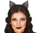 Embroidered Kitty Ears Headband