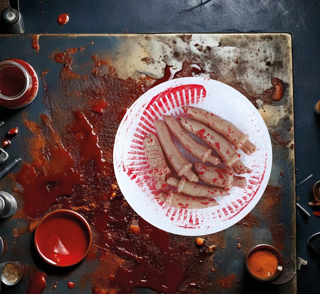 8 Fingers Tray 19x12 Cms