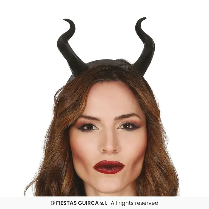 Black Demon Horns