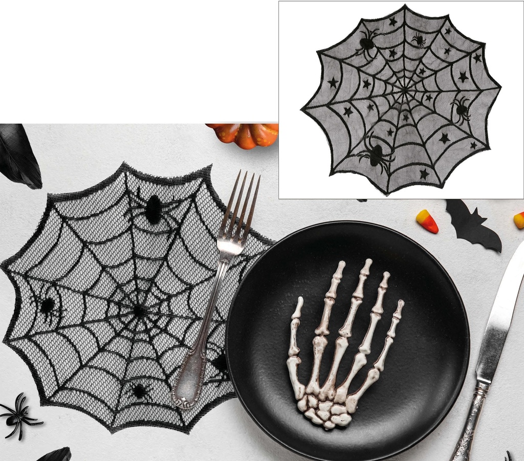 Cobweb Lace Placemat 30 Cm