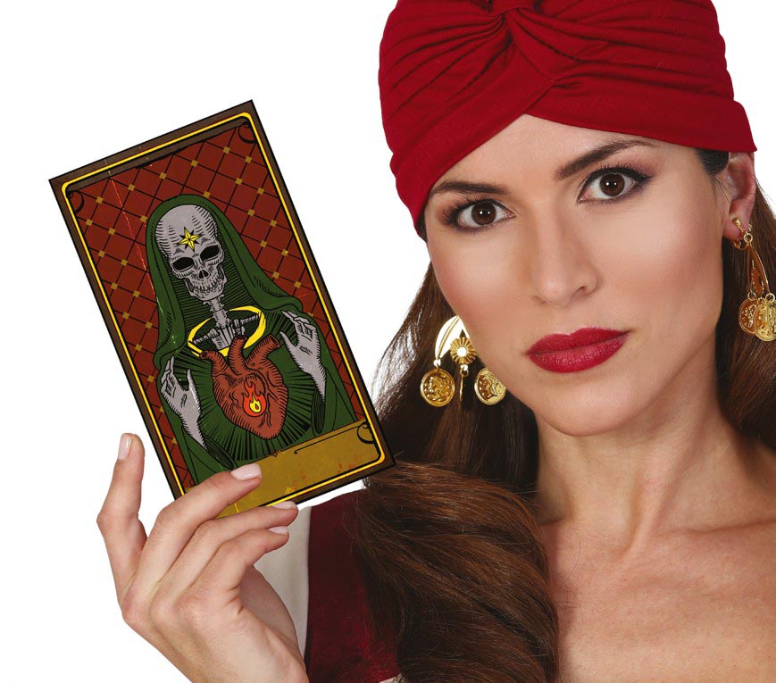 10 Voodoo Cards Of 11x20 Cms