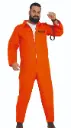 Adult Convict/Prisoner Orange Costume