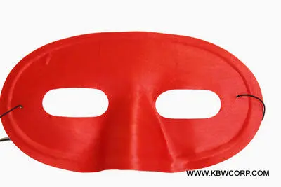 Solid Color Domino Mask-Red