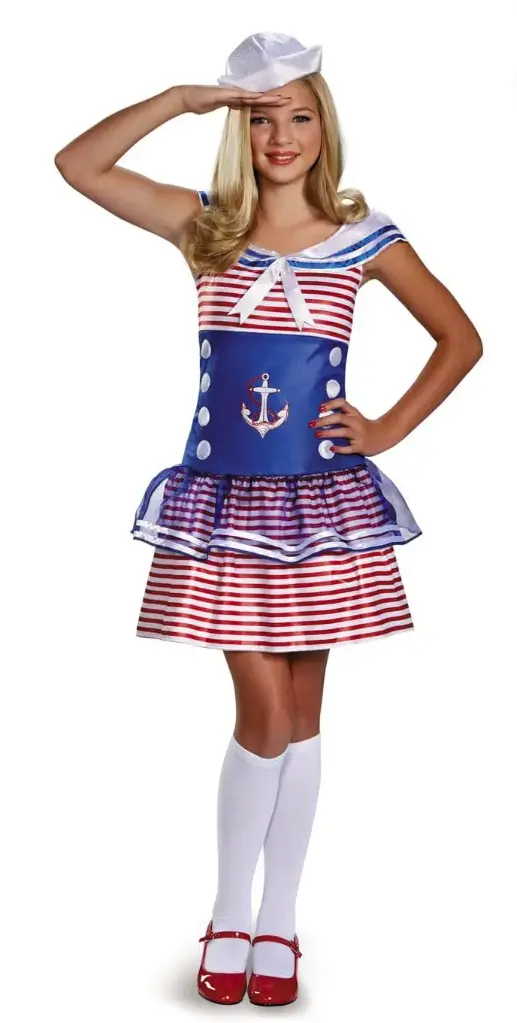 Sailing Sweetheart Girls Costume