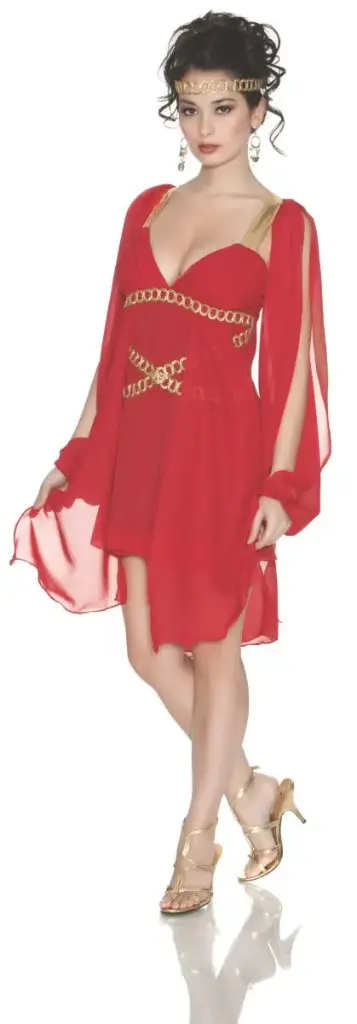 Majestic Red Dress